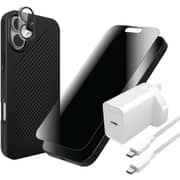 Zagg 5-in-1 Privacy Protect & Power Bundle iPhone 16 Plus - 100516591