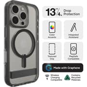 Zagg Santa Cruz Snap Case Black/Transparent iPhone 16 Pro - 702315503