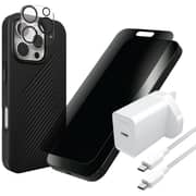 Zagg 5-in-1 Privacy Protect & Power Bundle iPhone 16 Pro - 100516592