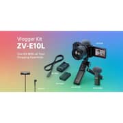 Sony ZV-E10 4K / 24.2MP APS-C Interchangeable Lens Vlog Digital Camera with Vlogging Accessories Kit - Black – ILCEZVE10LB