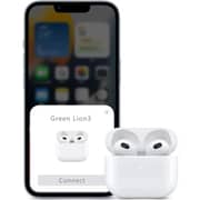 Green Lion Wireless Earbuds 3 White - GNTWIRGNBUD3