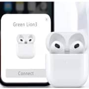 Green Lion Wireless Earbuds 3 White - GNTWIRGNBUD3