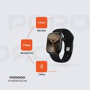 Porodo Magnifico 3 Smartwatch Black - PD-MAGNIFICO3-BK
