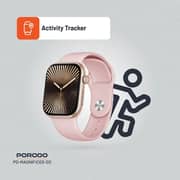 Porodo Magnifico 3 Smartwatch Rose Gold - PD-MAGNIFICO3-GD