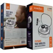 Porodo Soundtec Popwave Wireless Earbuds White - PD-STWLEP034-WH