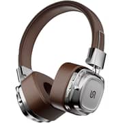 Porodo Soundtec Vintage Wireless On Ear Headset Brown/Silver - PD-STWLEP037-BRSL