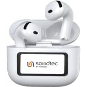 Porodo Soundtec Glimpse Wireless Earbuds White - PD-STWLEP040-WH