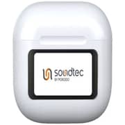 Porodo Soundtec Glimpse Wireless Earbuds White - PD-STWLEP040-WH