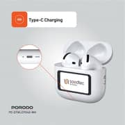 Porodo Soundtec Glimpse Wireless Earbuds White - PD-STWLEP040-WH