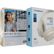 Powerology Hybrid Wireless On Ear Headset Cream - PWLAU016-CM