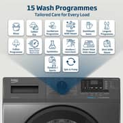 Beko WCV7612UMG FrontLoad Washer 7KG GRY