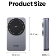 Ugreen 2-in-1 Wireless Charging Stand White - W706-45057