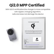 Ugreen 2-in-1 Wireless Charging Stand Grey - W706-45023