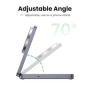 Ugreen 2-in-1 Wireless Charging Stand Grey - W706-45023