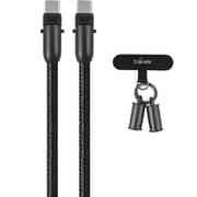 Trands USB-C To USB-C Cable 1.2m Black - TR-CA1685