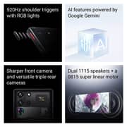 ZTE Nubia Redmagic 10s Pro 5G 512GB 16GB RAM Dusk Dual Sim Smartphone - International Version