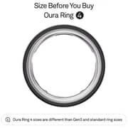 Oura Ring 4 Smart Ring Size 14 Stealth - JZ90-54218-14