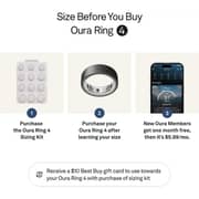 Oura Ring 4 Smart Ring Size 14 Stealth - JZ90-54218-14
