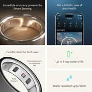 Oura Ring 4 Smart Ring Size 14 Stealth - JZ90-54218-14