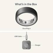 Oura Ring 4 Smart Ring Size 14 Stealth - JZ90-54218-14