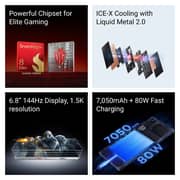 Nubia Redmagic 10s Pro 5G 1TB 24GB RAM Dusk Dual Sim Smartphone - NX789J - International Version