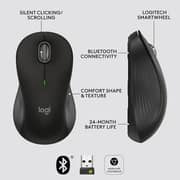 Logitech M550 L Signature Wireless Mouse Black - 910-007238