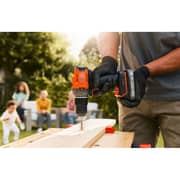 Black and Decker Cordless Hammer Drill - BD-BCD383D1XC-GB