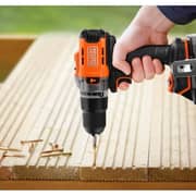 Black and Decker Cordless Hammer Drill - BD-BCD383D1XC-GB