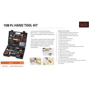 Black and Decker Hand Tool Kit - BD-BMT108C