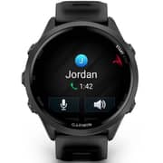 Garmin Forerunner 570 Smartwatch Slate Grey Aluminium with Translucent Black/Black Band - 0100297100