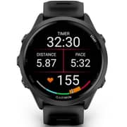 Garmin Forerunner 570 Smartwatch Slate Grey Aluminium with Translucent Black/Black Band - 0100297100