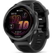 Garmin Forerunner 570 Smartwatch Slate Grey Aluminium with Translucent Black/Black Band - 0100297100
