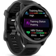 Garmin Forerunner 570 Smartwatch Slate Grey Aluminium with Translucent Black/Black Band - 0100297100