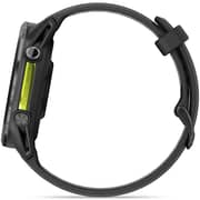 Garmin Forerunner 970 Smartwatch Carbon Grey DLC Titanium with Black Case and Black/Translucent Whitestone Band - 010-02969-10