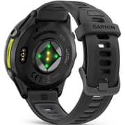 Garmin Forerunner 970 Smartwatch Carbon Grey DLC Titanium with Black Case and Black/Translucent Whitestone Band - 010-02969-10