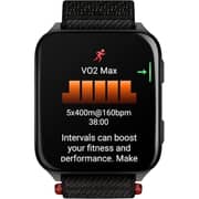 Garmin Venu X1 Smartwatch Black With Slate Titanium CaseBack Black Nylon Band - 010-02980-02
