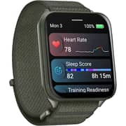 Garmin Venu X1 Smartwatch Moss With Titanium CaseBack Moss Nylon Band - 010-02980-03