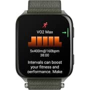 Garmin Venu X1 Smartwatch Moss With Titanium CaseBack Moss Nylon Band - 010-02980-03