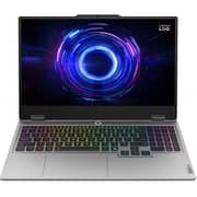 Lenovo LOQ 15IRX10 Gaming (2025) Laptop - 13th Gen / Intel Core i7-13650HX / 15.6inch FHD / 512GB SSD / 24GB RAM / 8GB NVIDIA GeForce RTX 5060 Graphics / Windows 11 Home / English & Arabic Keyboard / Luna Grey / Middle East Version - [83JE004FAX]