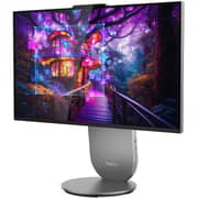 Lenovo Yoga 27IAH10 All-in-One (2025) Desktop - 2nd Series / Intel Core Ultra 9-285H / 27inch QHD / 1TB SSD / 32GB RAM / Shared Intel Arc 140T Graphics / Windows 11 Home / English & Arabic Keyboard / Luna Grey / Middle East Version - [F0J2001SAX}