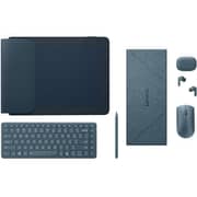 Lenovo Yoga Book 9 14IAH10 2-in-1 Convertible (2025) Laptop - 2nd Series / Intel Core Ultra 9-285H / 14inch 2.8K / 1TB SSD / 32GB RAM / Shared Intel Arc 140T / Windows 11 Home / English & Arabic Keyboard / Tidal Teal / Middle East Version - [83KJ000LAX]