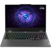 Lenovo LOQ 15IRX9 Gaming (2025) Laptop - 13th Gen / Intel Core i5-13450HX / 15.6inch FHD / 512GB SSD / 24GB RAM / 6GB NVIDIA GeForce RTX 4050 Graphics / Windows 11 Home / English & Arabic Keyboard / Luna Grey / Middle East Version - [83DV00RBAX]
