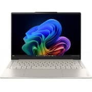 Lenovo Yoga Slim 7 14ILL10 (2025) Copilot+ PC - 2nd Series / Intel Core Ultra 7-258V / 14inch 2.8K / 1TB SSD / 32GB RAM / Shared Intel ARC 140V Graphics / Windows 11 Home / English & Arabic Keyboard / Seashell / Middle East Version - [83JX006AAX]
