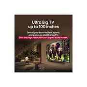 100 inch LG QNED evo AI QNED86 MiniLED 4K 120Hz Smart TV AI Magic remote Dolby webOS25 2025