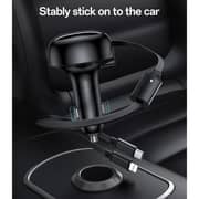 Yesido Super Fast Car Charger Type-C And IP Cable 73cm Black - Y61