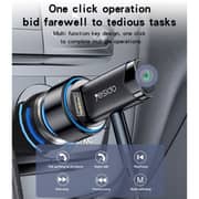 Yesido Transmission Double Blind USB Port Bluetooth Transmitter Black - YAU40
