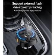 Yesido Remote Controller Bluetooth & FM Transmitter Black - Y70