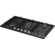 La Piramide 5 Zones Gas Hob 90x60 Black - LP-95G0MWMKEB