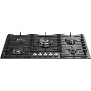 La Piramide 5 Zones Gas Hob 90x60 Black - LP-95G0MWMKGB