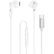 Dudao Type C Digital Wired In Ear Earphones White - X3Pro